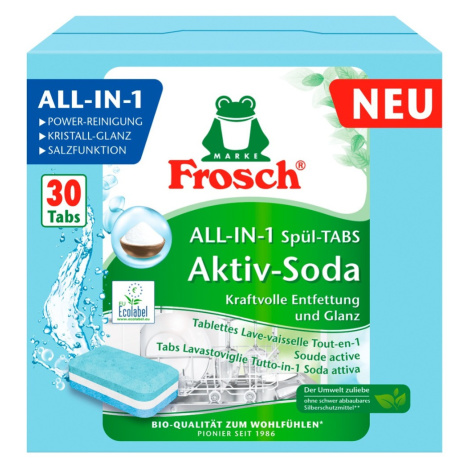 Frosch Tablety do myčky All-in-1 s aktivní sodou 30 tablet