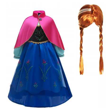 bHome Dětský kostým ANNA Frozen s parukou 98-104 S