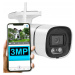 Venkovní bezdrátová WiFi Ip kamera 3MP 3MPx