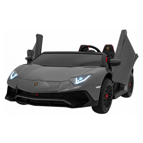 mamido Elektrické autíčko Lamborghini Aventador SV Strong 200W 24V šedé