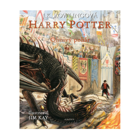 Harry Potter a Ohnivý pohár - ilustrované vydání ALBATROS