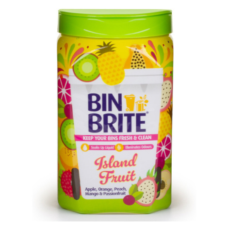 Bin Brite Prášek pro neutralizaci zápachu z koše Island Fruit 500g