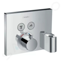 Hansgrohe 15765000 - Termostatická baterie pod omítku, se 2 výstupy, chrom