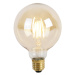 E27 3-stupňová stmívatelná LED lampa G95 Goldline 5W 530 lm 2200K