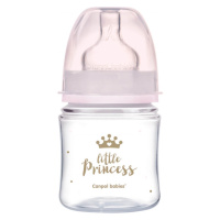 CANPOL BABIES Lahev se širokým hrdlem ROYAL BABY růžová 120 ml