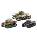 COBI 2740 3 tanky: Panzer I, Valentine IX, Renault R, 1:35, The Tank Museum, Les Blindes in Saum