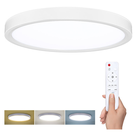 Solight LED osvětlení s dálkovým ovladačem Estela White, 36W, 2700lm, 30cm, změna chromatičnosti