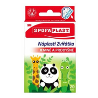 3M Spofaplast 114 Děts.náplasti Zvířátka 20ks