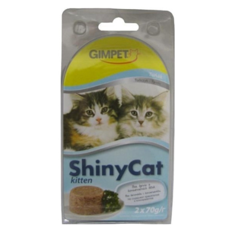 Gimpet kočka konz. ShinyCat Junior tuňák 2x85g + Množstevní sleva sleva 15%