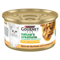 GOURMET Nature's Creations krůtí maso 24 × 85 g