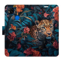 iSaprio Flip pouzdro Flower Jaguar 02 pro Xiaomi Redmi 9C