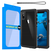 Pouzdro Voděodolné Ochranné Water Case 360 IP68 Pancéřové Pro Iphone X Xs