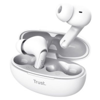 Trust YAVI ENC earbuds bílá