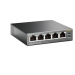 TP-Link switch TL-SF1005P (5x100Mb/s, 4xPoE+, 67W, fanless)