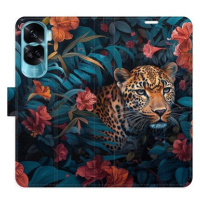 iSaprio Flip pouzdro Flower Jaguar 02 pro Honor 90 Lite 5G