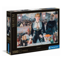 Clementoni Puzzle 1000 dílků Manet Bar Museum ve Folies-Bergere