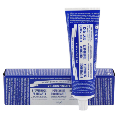 Dr. Bronner's Zubní pasta, Peppermint 105 ml