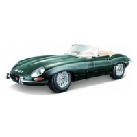 Bburago Jaguar E type Cabriolet zelená 1:18