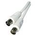 Anténní koaxiální kabel EMOS S30700 7,5m rovné koncovky