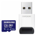 Paměťová karta Samsung micro SDXC 128GB PRO Plus + USB adapter (MB-MD128SB/WW)