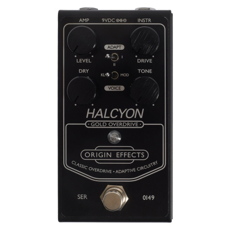 Origin Effects Halcyon Gold Overdrive Black Edition