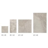 Dlažba Cir Molo Audace grigio di scotta 20x20,20x40,40x40,40x60 cm mat 10685451