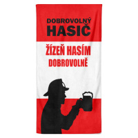 Osuška - Dobrovolný hasič - žízeň hasím dobrovolně