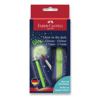 Třpytky Faber-Castell Glow in the dark 12 ml, 2 ks