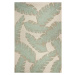 Zeleno-béžový venkovní koberec Ragami Leaf, 180 x 280 cm