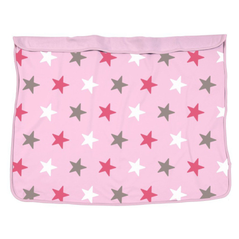 Dooky deka Blanket Baby Pink / Pink Stars