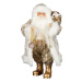 Santa Claus zlatý 47 cm