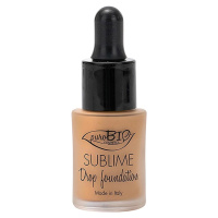 puroBIO cosmetics Tekutý make-up 04 s SPF 10 19 g