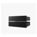 Zásuvky pro šatní skříně Cannes a Davos Barva korpusu: Černá, Zásuvky: 2 sady - 4x šuplík