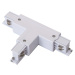 TRACK T CONNECTOR T-L2 4W WHITE