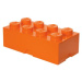 LEGO 40041760 Room Copenhagen Úložný box 250x500x180mm - oranžová