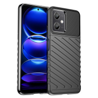 Thunder Case Xiaomi Poco X5 5G / Redmi Note 12 5G silikonové pancéřové pouzdro černé