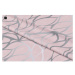 Závěs dekorační nebo látka, OXY Odlesk, růžovo šedý, 150 cm