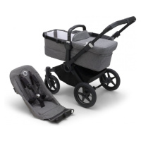 BUGABOO Donkey 5 Základní set Black/Grey mélange