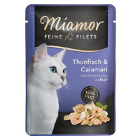 Miamor Feine Filets s tuňákem a kalamáry v kapsičce 48 × 100 g
