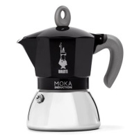 Bialetti New Moka Indukce 2 porce černá