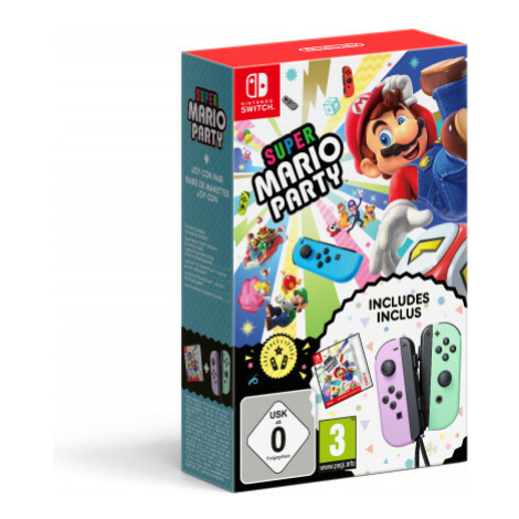 Super Mario Party + Joy-Con Pastel Purple/Green bundle NINTENDO