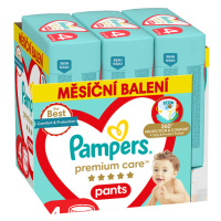 Pampers Premium Care Pants Velikost 4 Plenkové Kalhotky, 114 Kusů 9kg-15kg