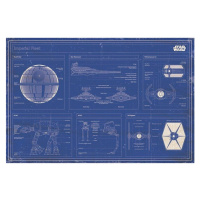 Plakát Star Wars - Imperial Fleet Bl (226)