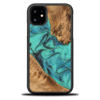 Bewood Unikátní Pouzdro pro iPhone 11 – tyrkysové