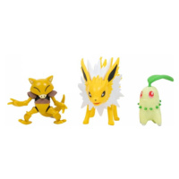 Pokémon akční figurky Chikorita, Abra a Jolteon 5 - 8 cm