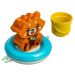 LEGO® DUPLO® 10964 Legrace ve vaně: Plovoucí panda červená - 10964