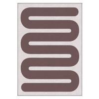 GDmats koberce Designový kusový koberec Snake od Jindřicha Lípy - 140x200 cm