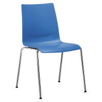 interstuhl Plastová skořepinová židle SNIKE, průběžná skořepina z PP, modrá