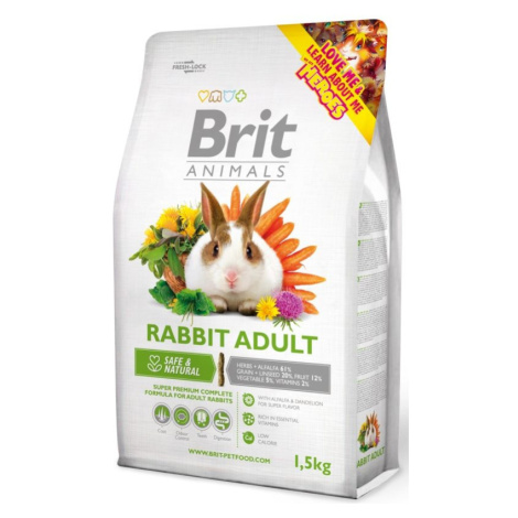 Brit Animals Rabbit Adult Complete 1,5kg