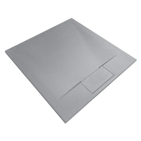 Sprchová vanička čtvercová Bazalt Grey 90x90x2,5 Rea K4105